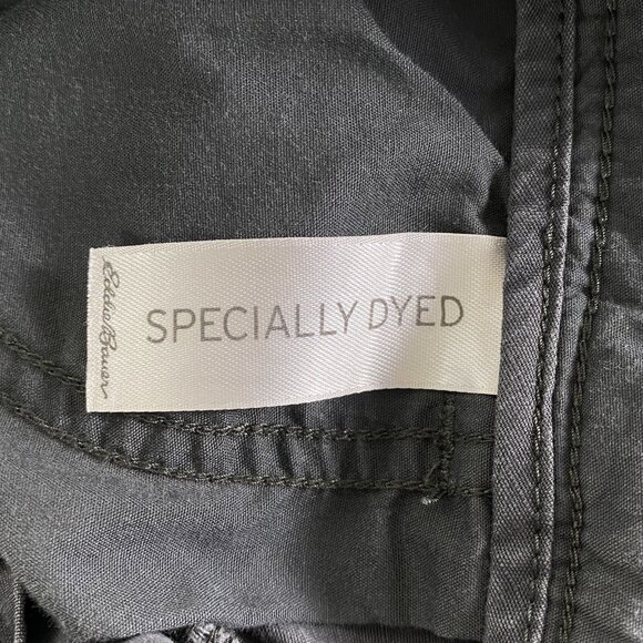 EDDIE BAUER Women Mid Rise Shorts Sz 10 Gray Hiking Outdoors Casual 38-8 - Picture 8 of 9